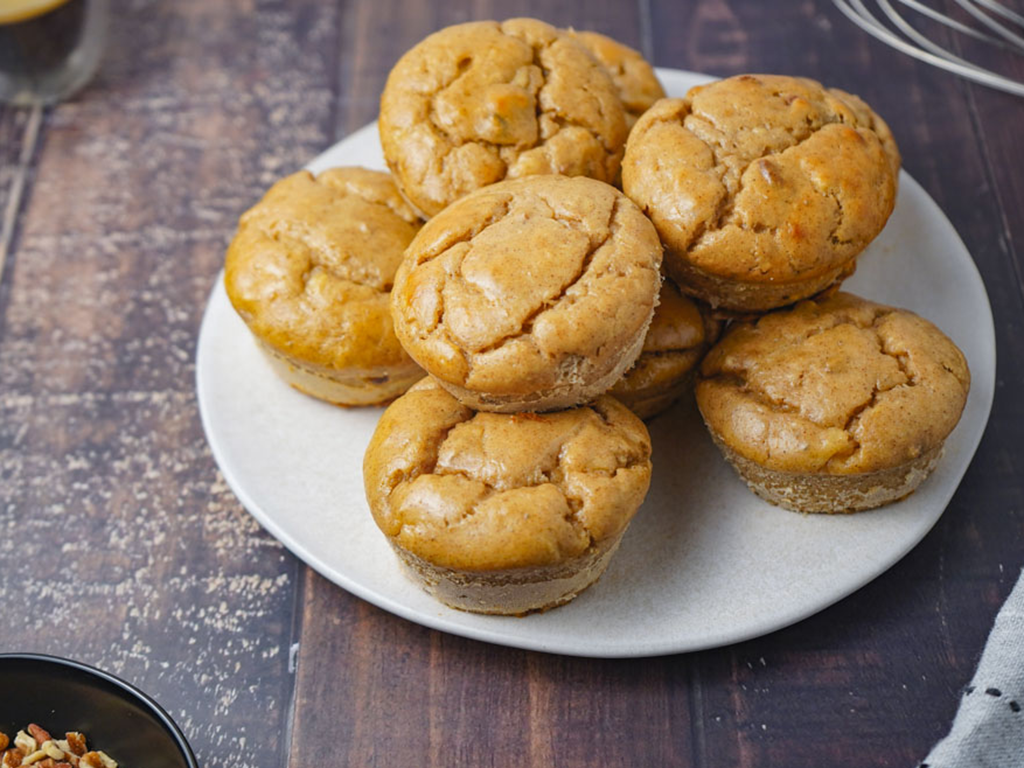 Easy & High Protein Banana Bread Muffins