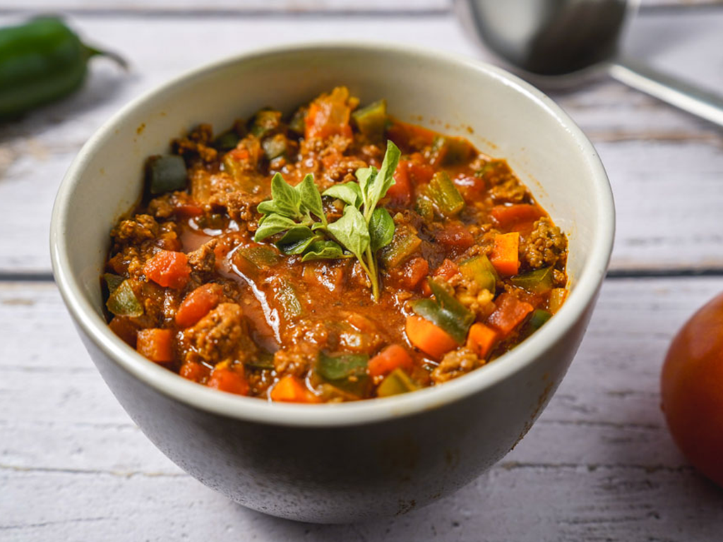 Bison Chili (Low Carb & High Protein)