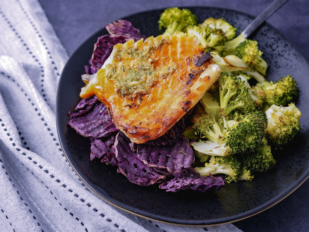 Anti-Inflammatory Lemon Thyme Salmon and Healthy Side Dishes