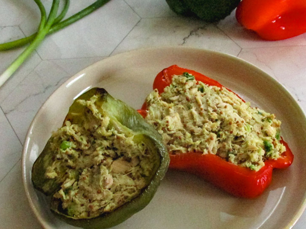 Quick & Easy Tuna Stuffed Peppers