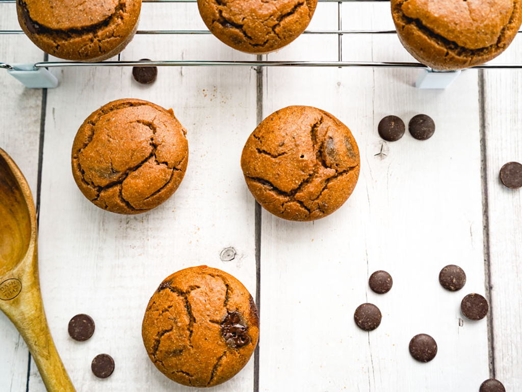 Peanut Butter Chocolate Chip Muffins