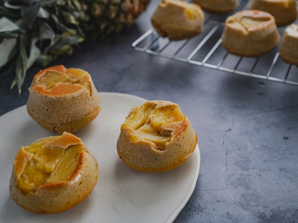 Pineapple Upside Down Muffins